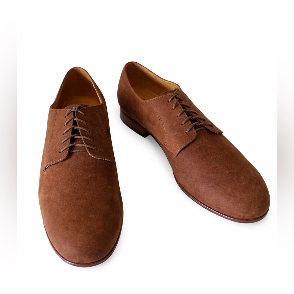 Nisolo Rey Everyday Oxford Tobacco Brown Size 11.5